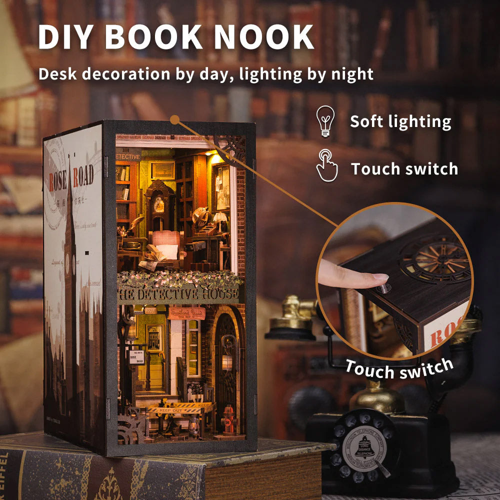 Book Nook - Agence De Détectives Rose