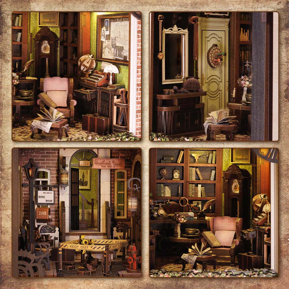 Book Nook - Agence De Détectives Rose