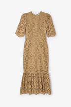 Robe Leyre Découpé Beige