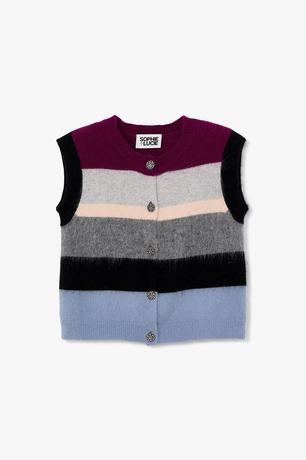 Gilet Nagoya Maille Gris