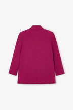 Veste Icon Fil Prune