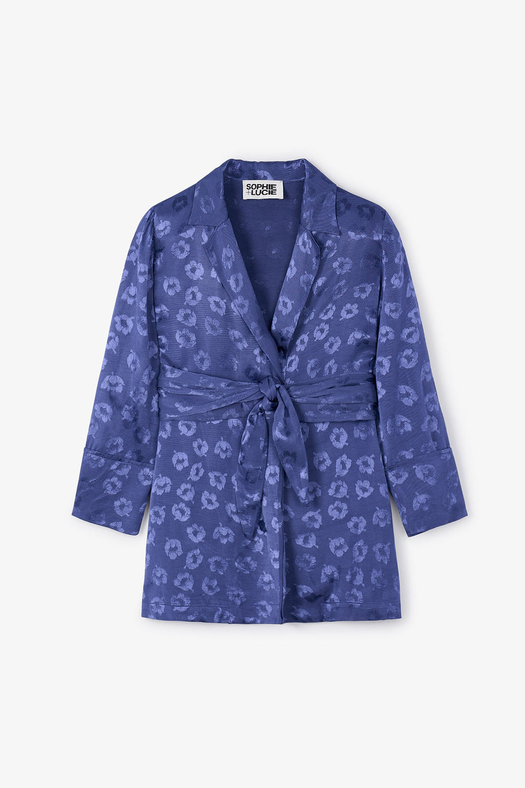 Veste Lion Jacquard Beztas Indigo