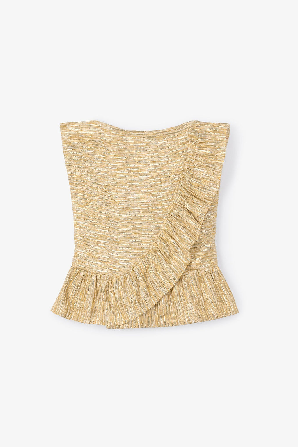 Top Lola Lamé Or