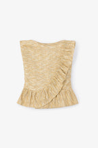Top Lola Lamé Or
