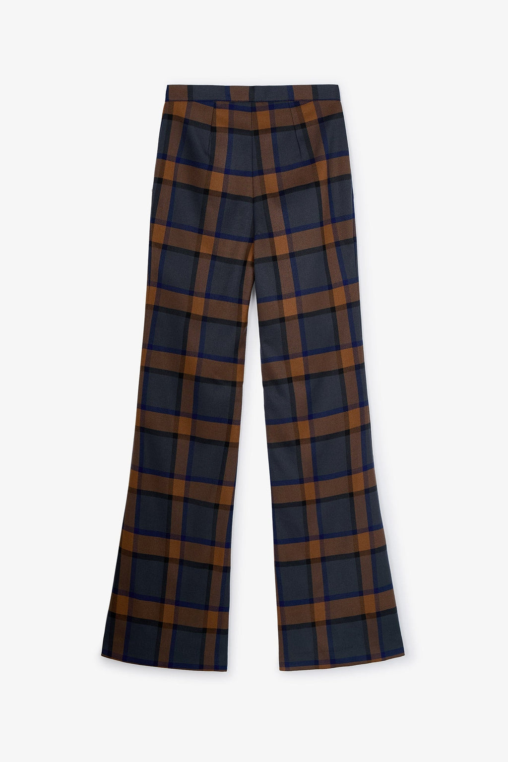 Pantalon Eighties Écosse Bleu