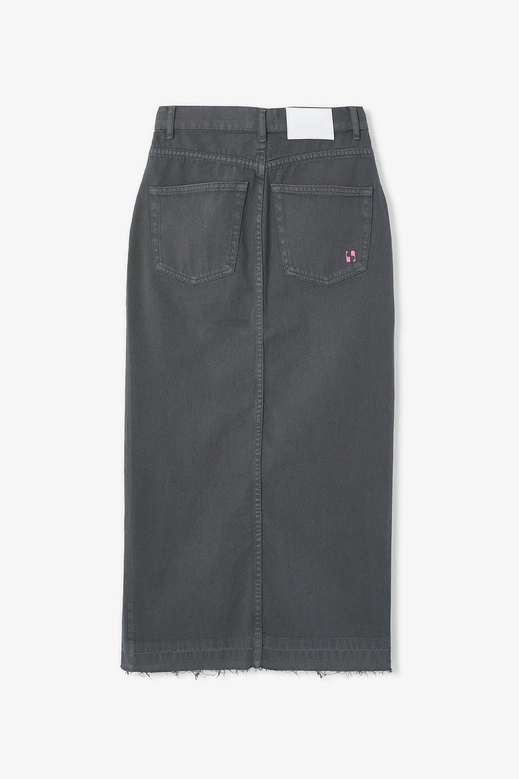 Jupe Denim Sergé Gris