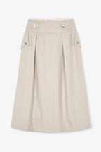 Jupe Autriche Flanelle Sable