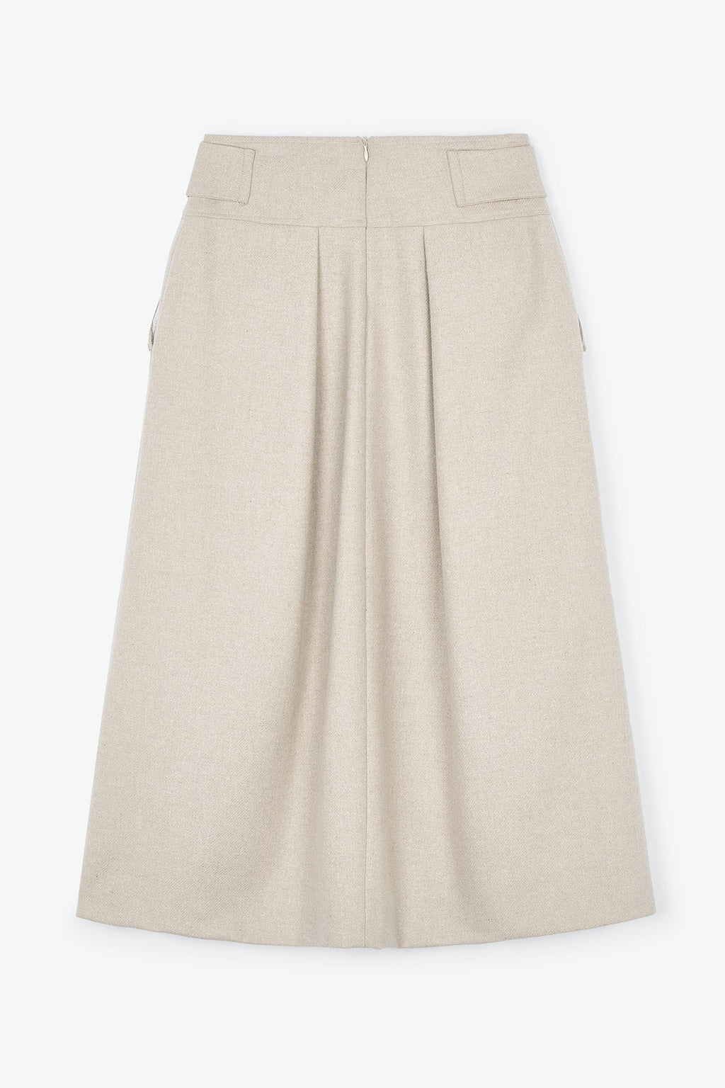 Jupe Autriche Flanelle Sable