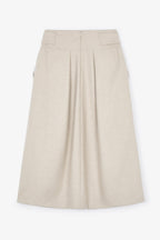 Jupe Autriche Flanelle Sable