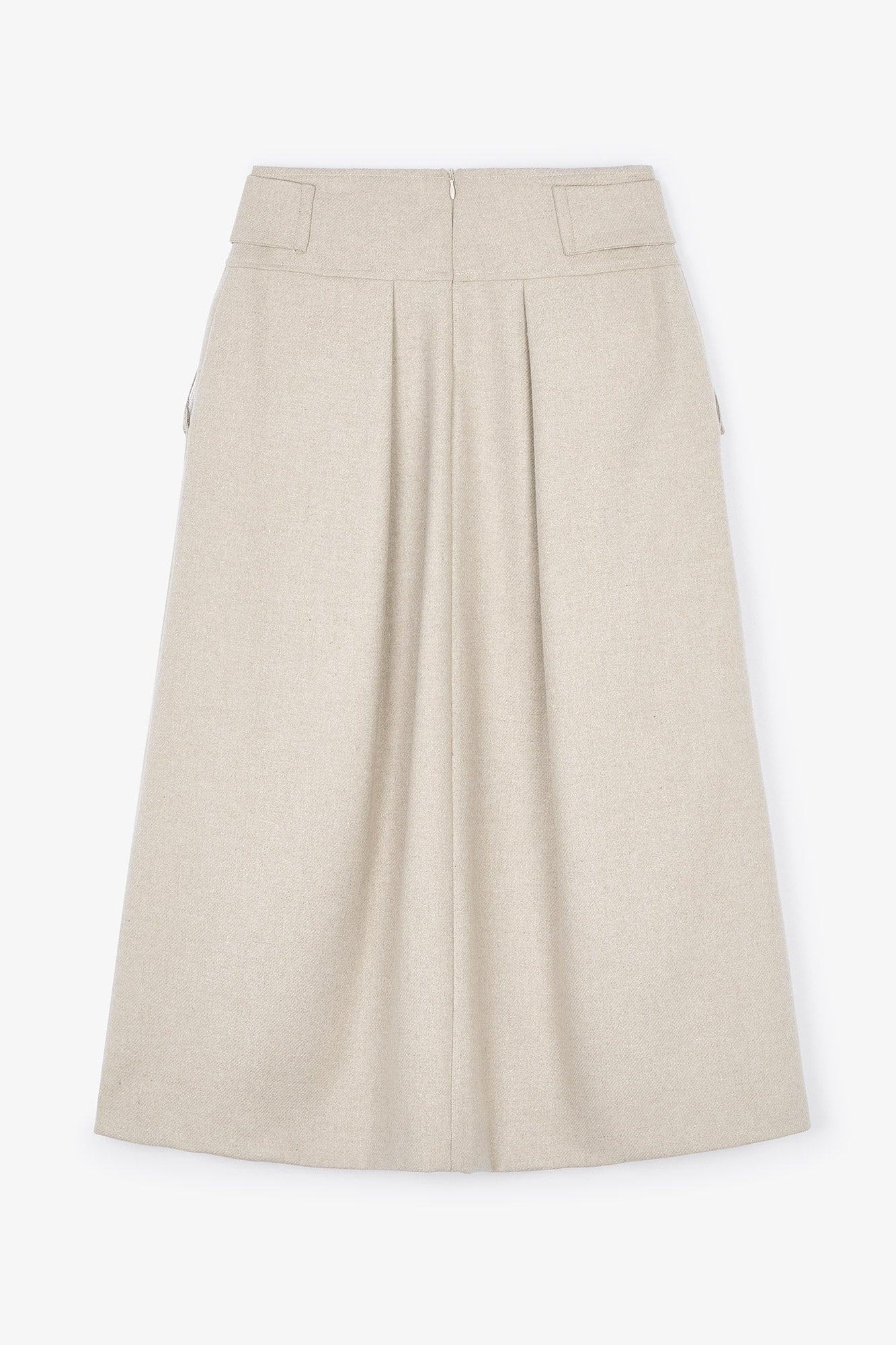 Jupe Autriche Flanelle Sable