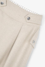 Jupe Autriche Flanelle Sable