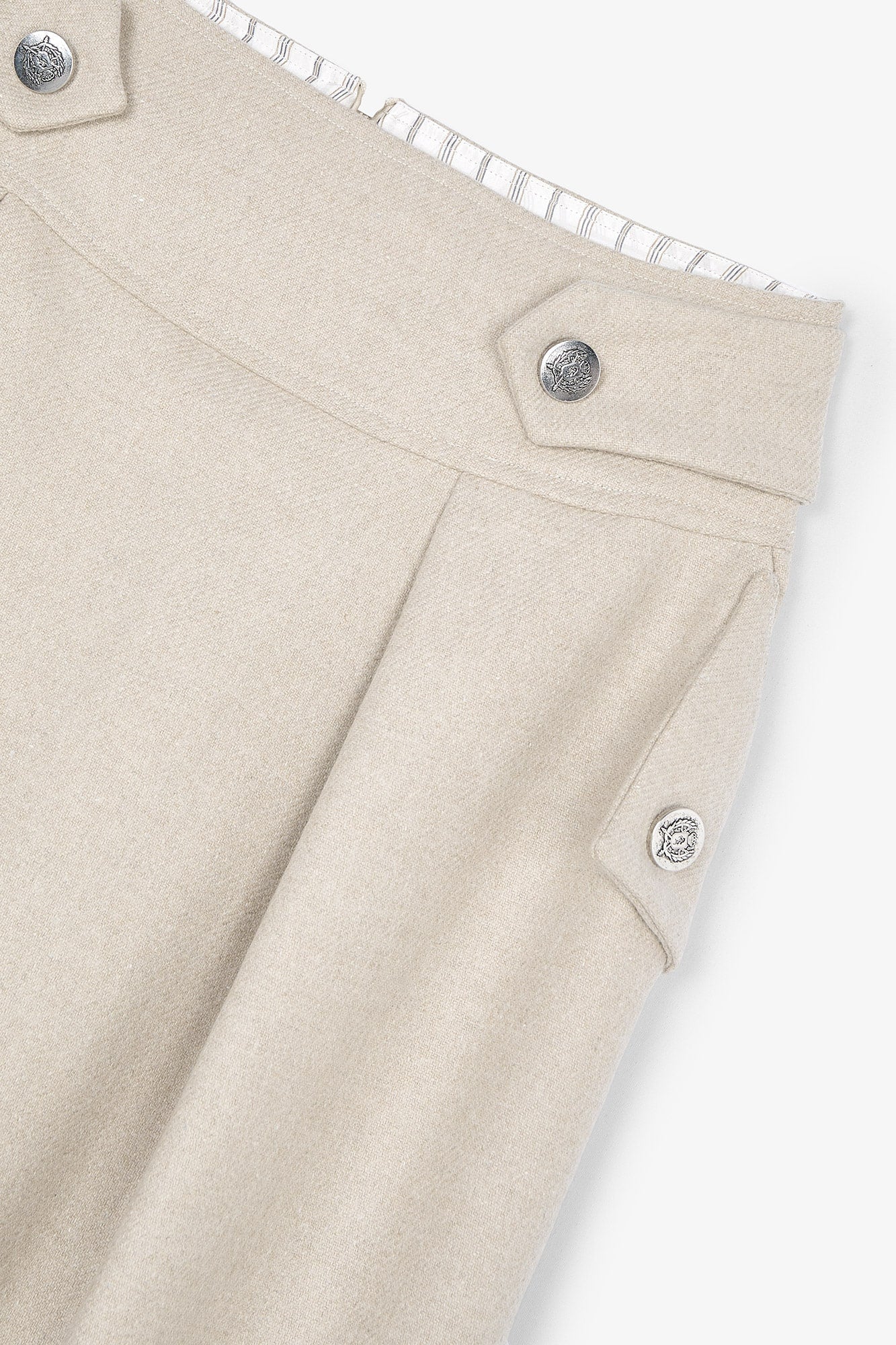Jupe Autriche Flanelle Sable