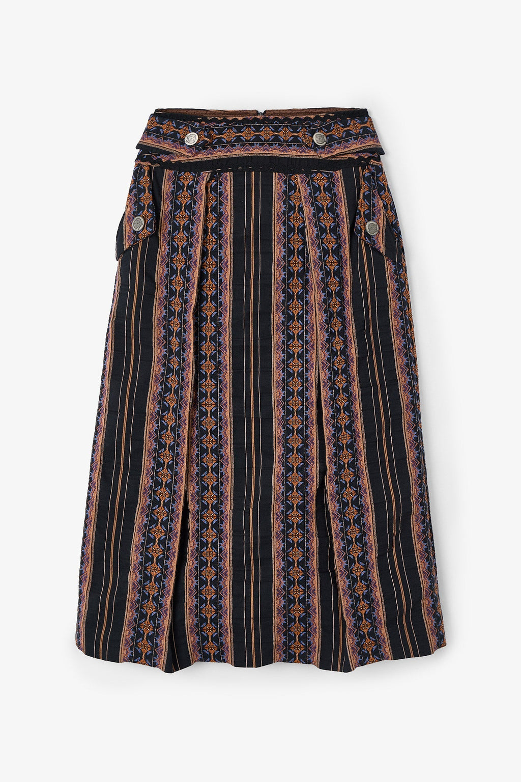 Jupe Autriche Grecques Noir