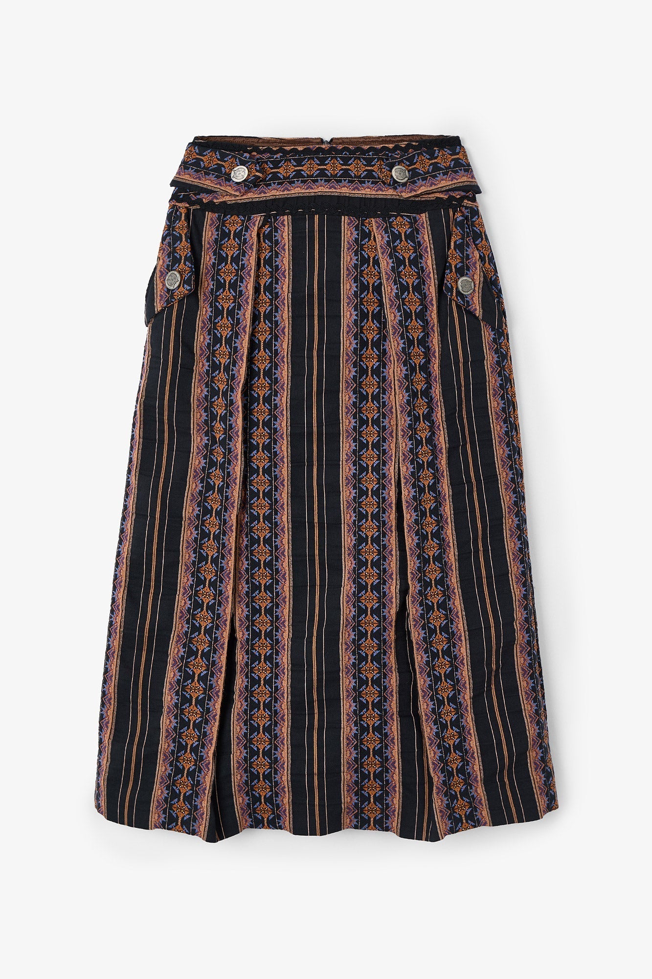 Jupe Autriche Grecques Noir
