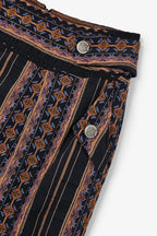 Jupe Autriche Grecques Noir