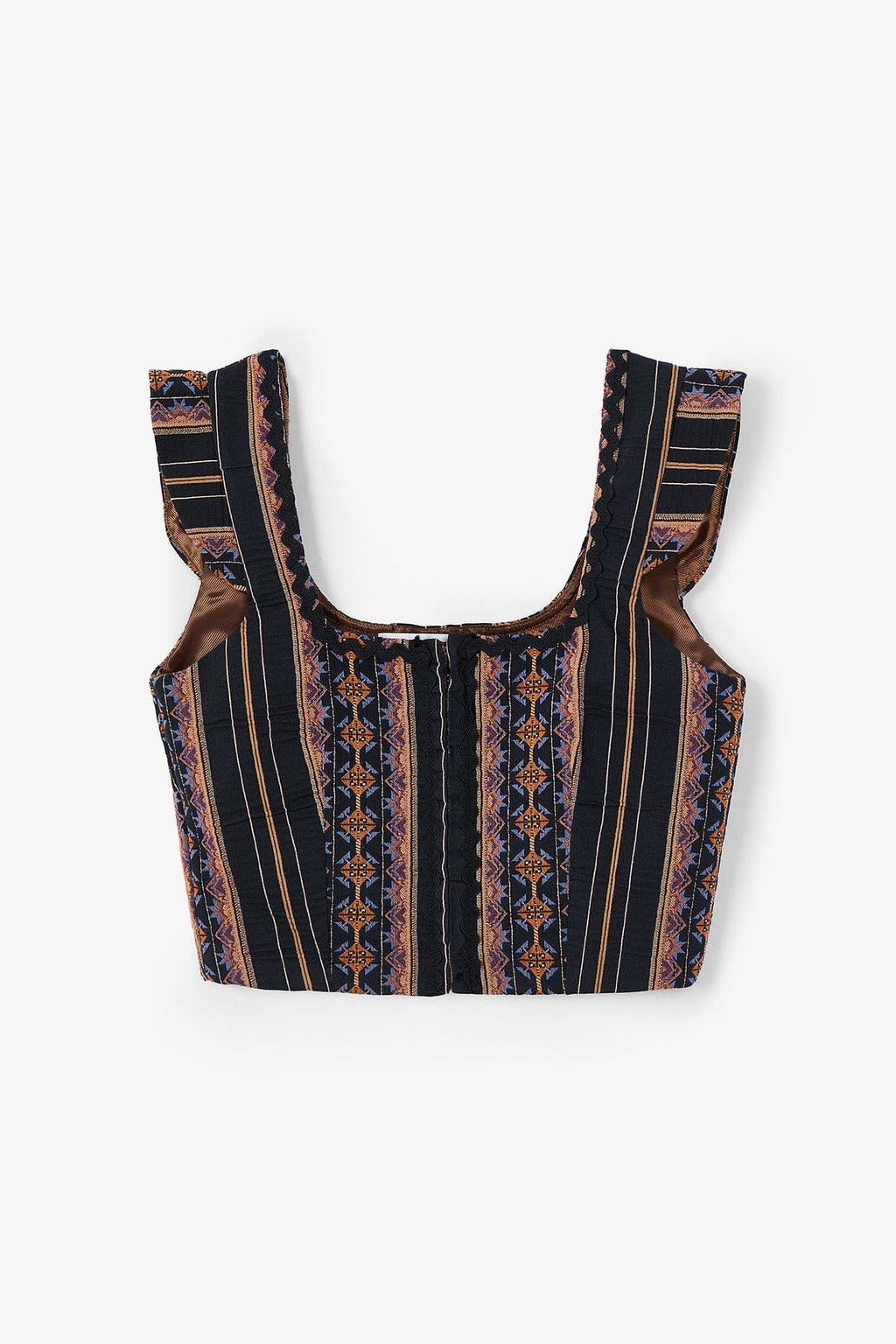 Corset Tyrol Grecques Noir