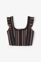 Corset Tyrol Grecques Noir