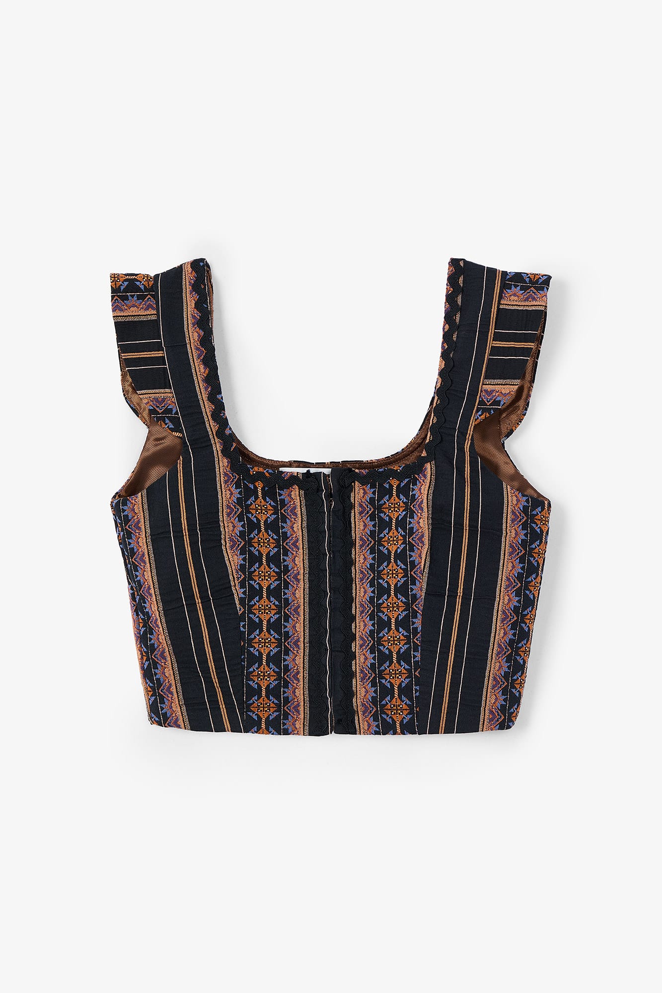 Corset Tyrol Grecques Noir