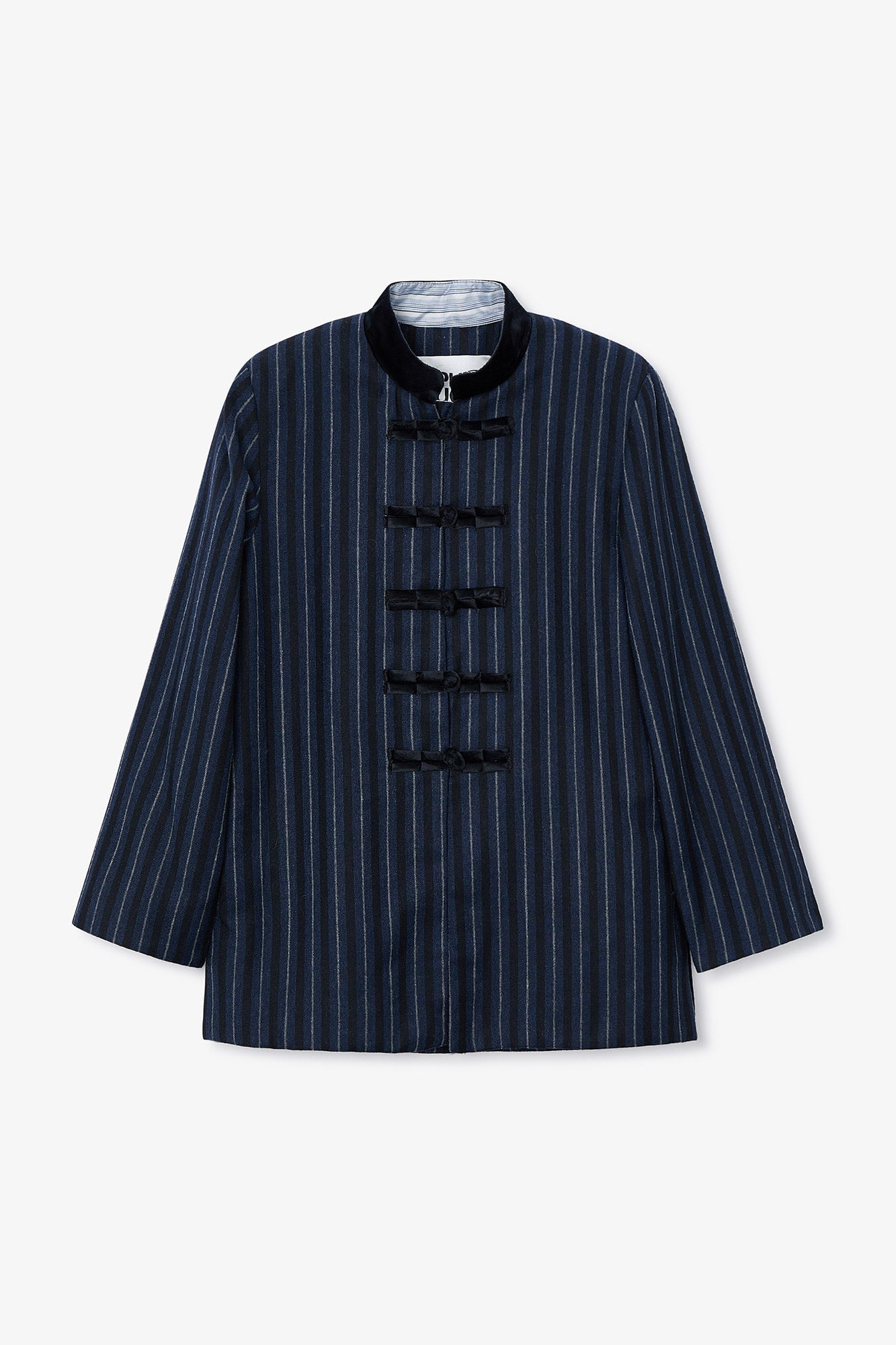 Veste Chiniski Rayé Marine