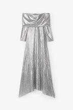 Robe Gilda Maille Argenté