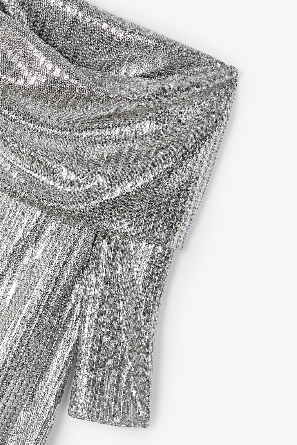 Robe Gilda Maille Argenté