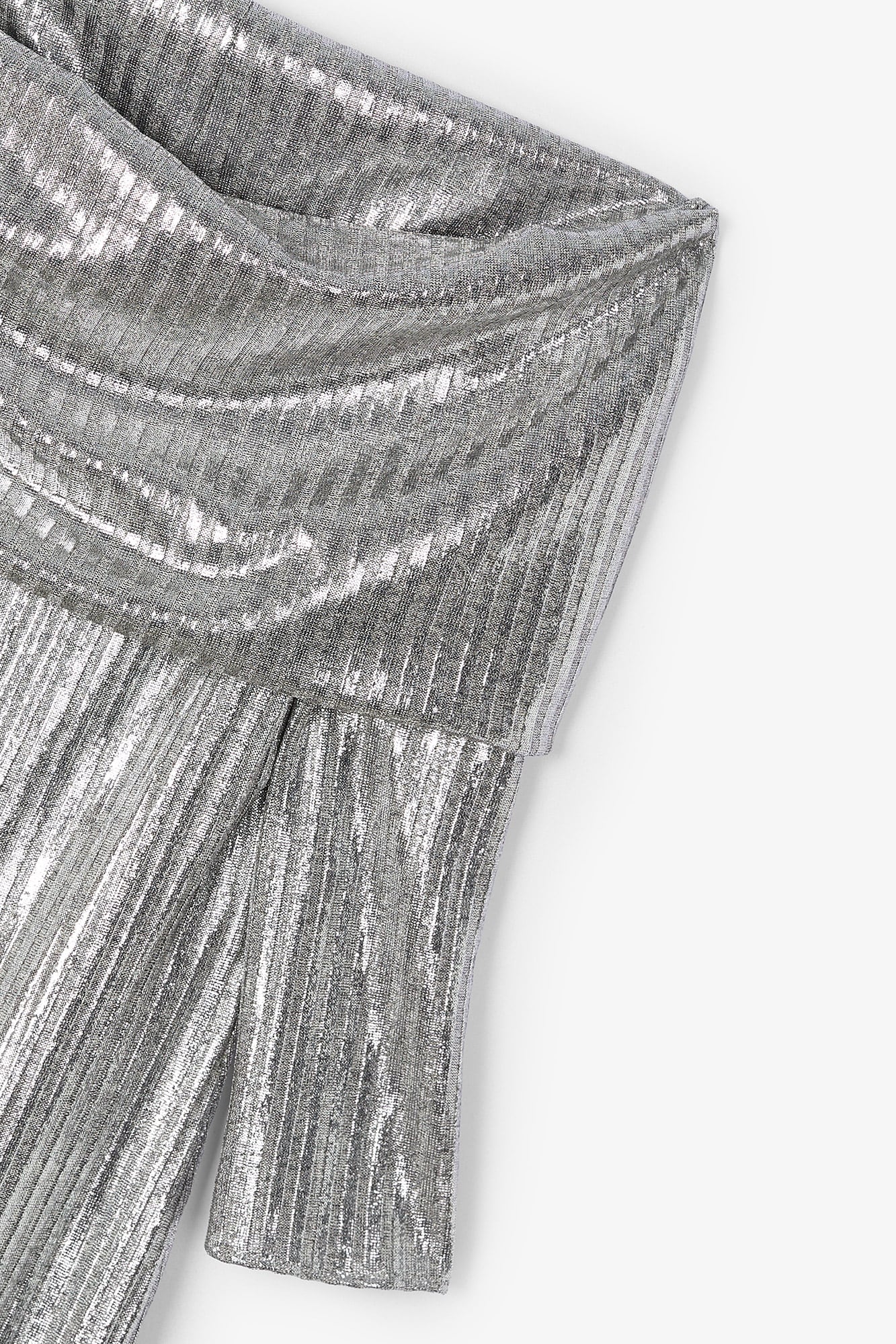 Robe Gilda Maille Argenté