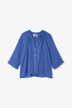 Blouse Molli Froissé Bleu