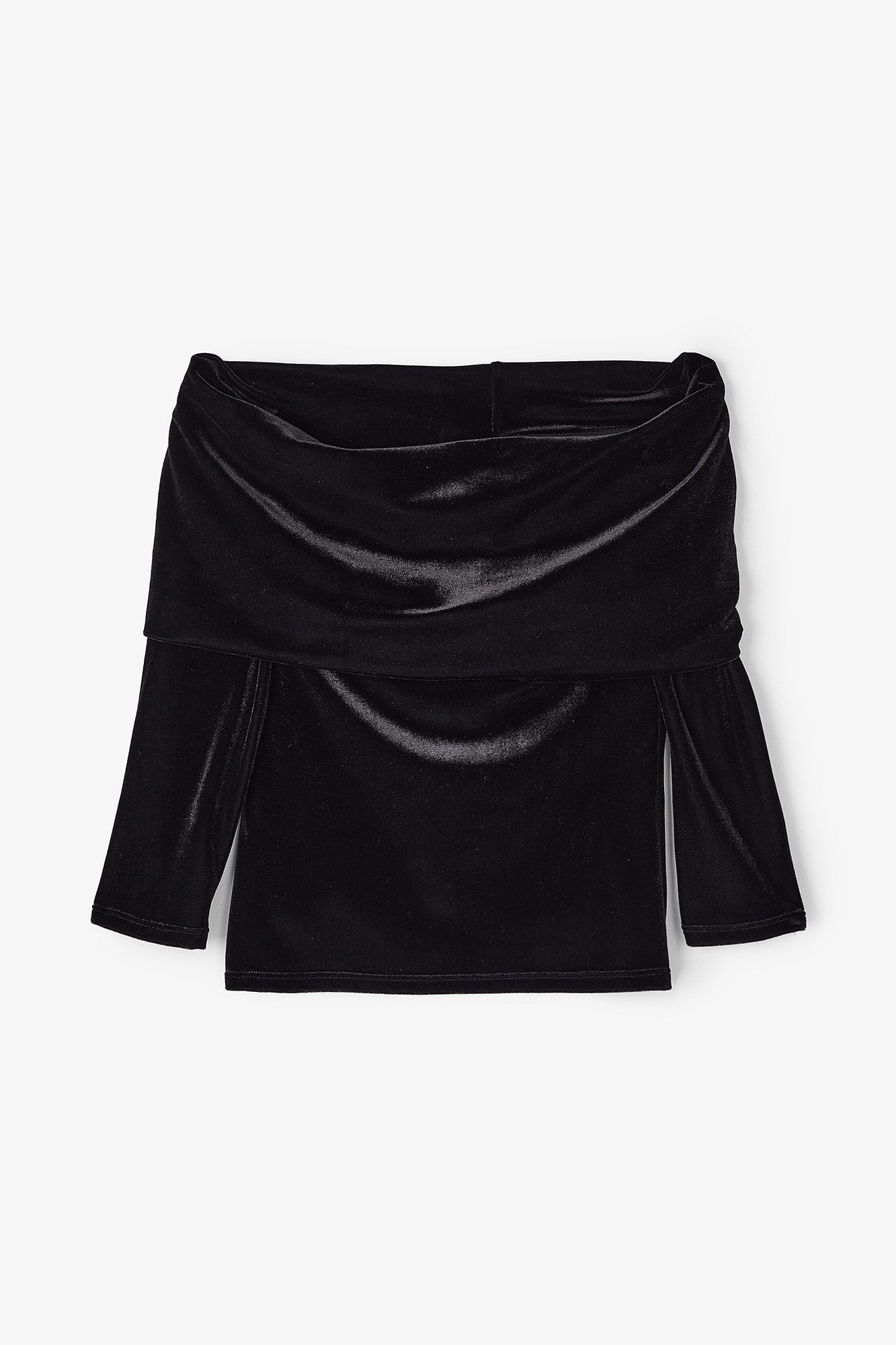 Top Giorgia Velours Noir