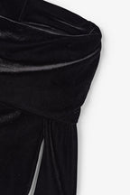 Top Giorgia Velours Noir