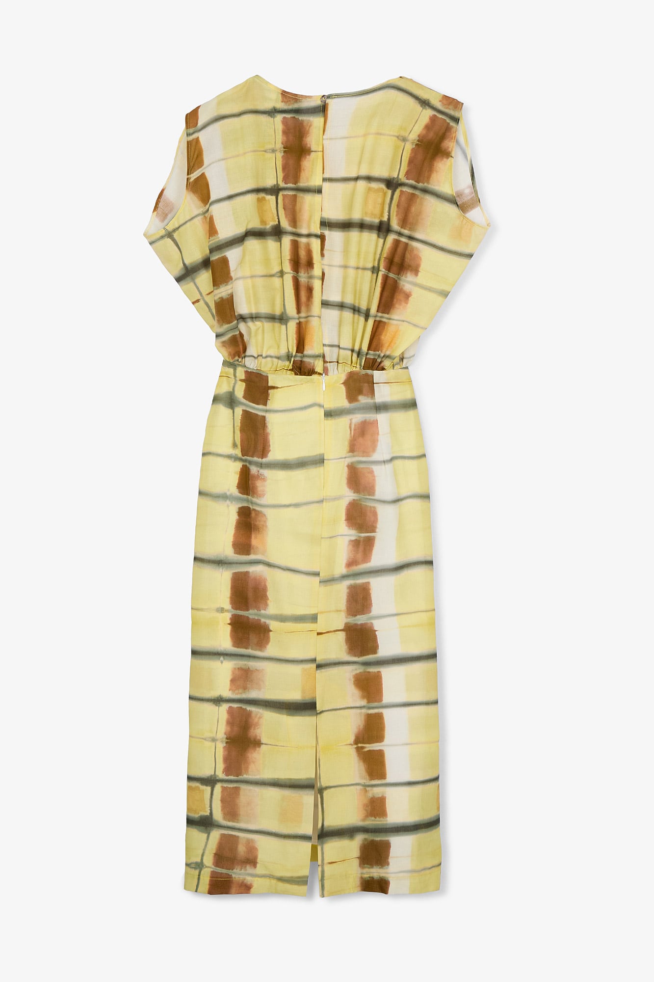 Robe Italien Batik Jaune