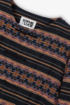 Veste Séoul Grecques Noir