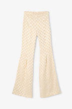 Pantalon Pli Dama Crème