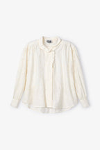 Blouse Maribel Fleuri Écru