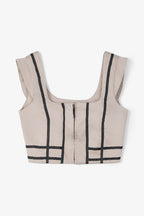 Body Rubans Coton Beige