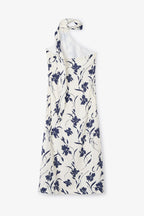 Robe Dos Nu Orchidée Marine