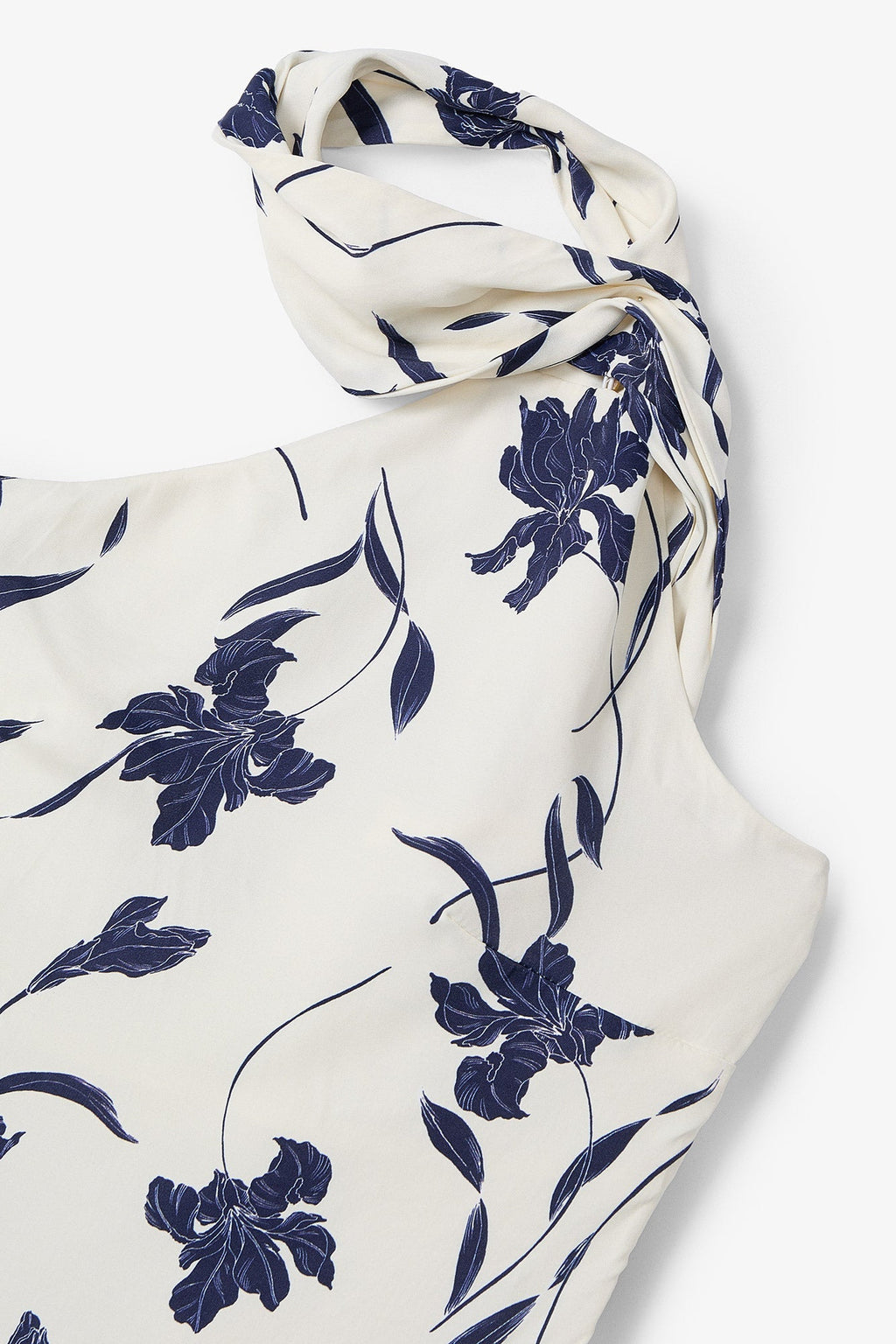 Robe Dos Nu Orchidée Marine