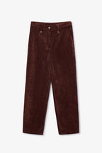 Pantalon Cuca Velours Côtelé Marron