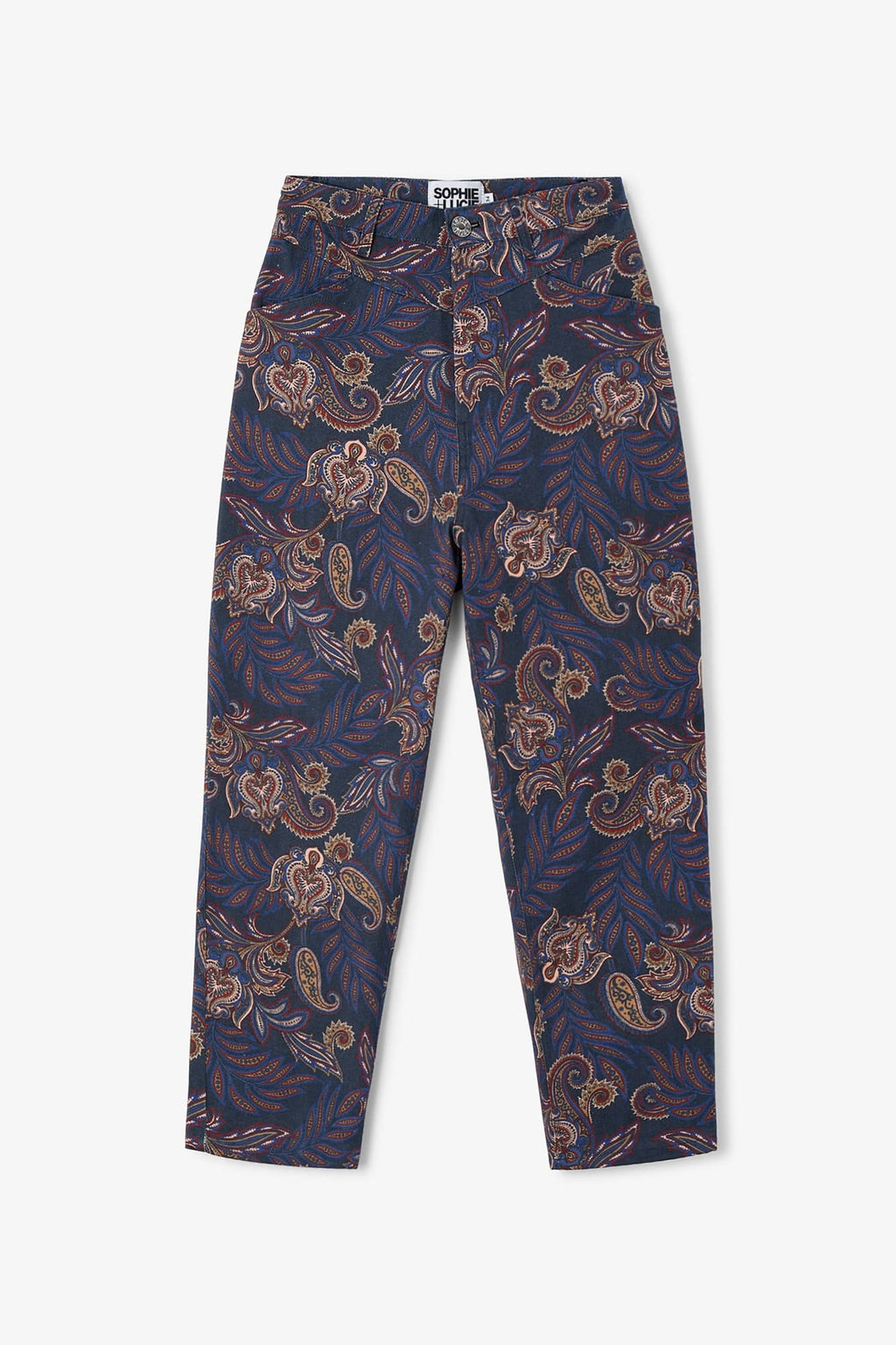 Jean Corset Amebas Bleu