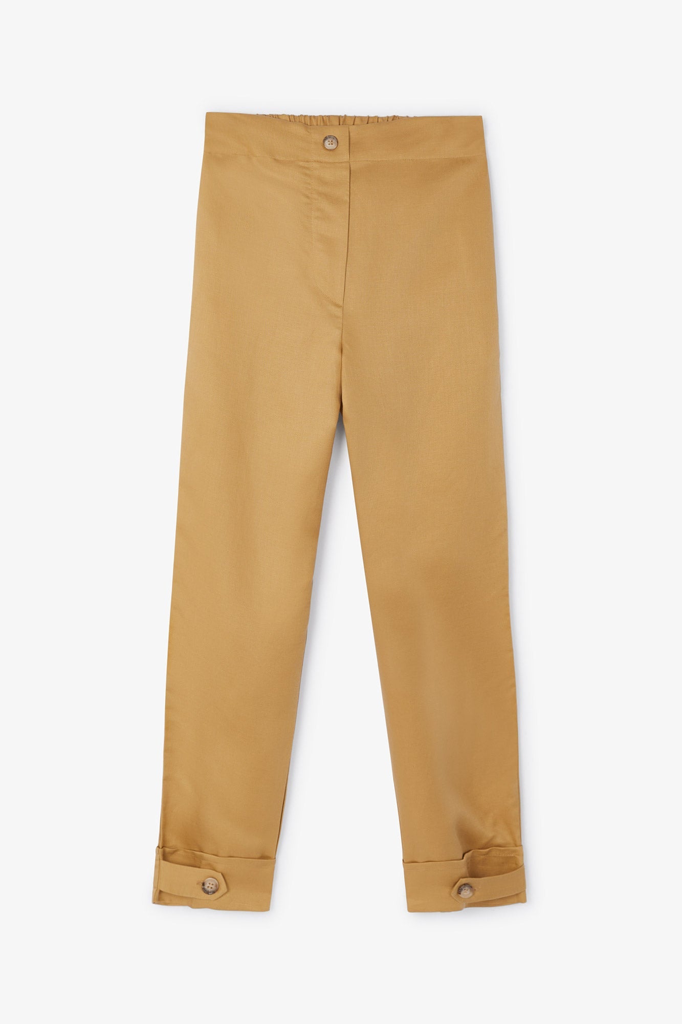 Pantalon Aris Lin Ocre