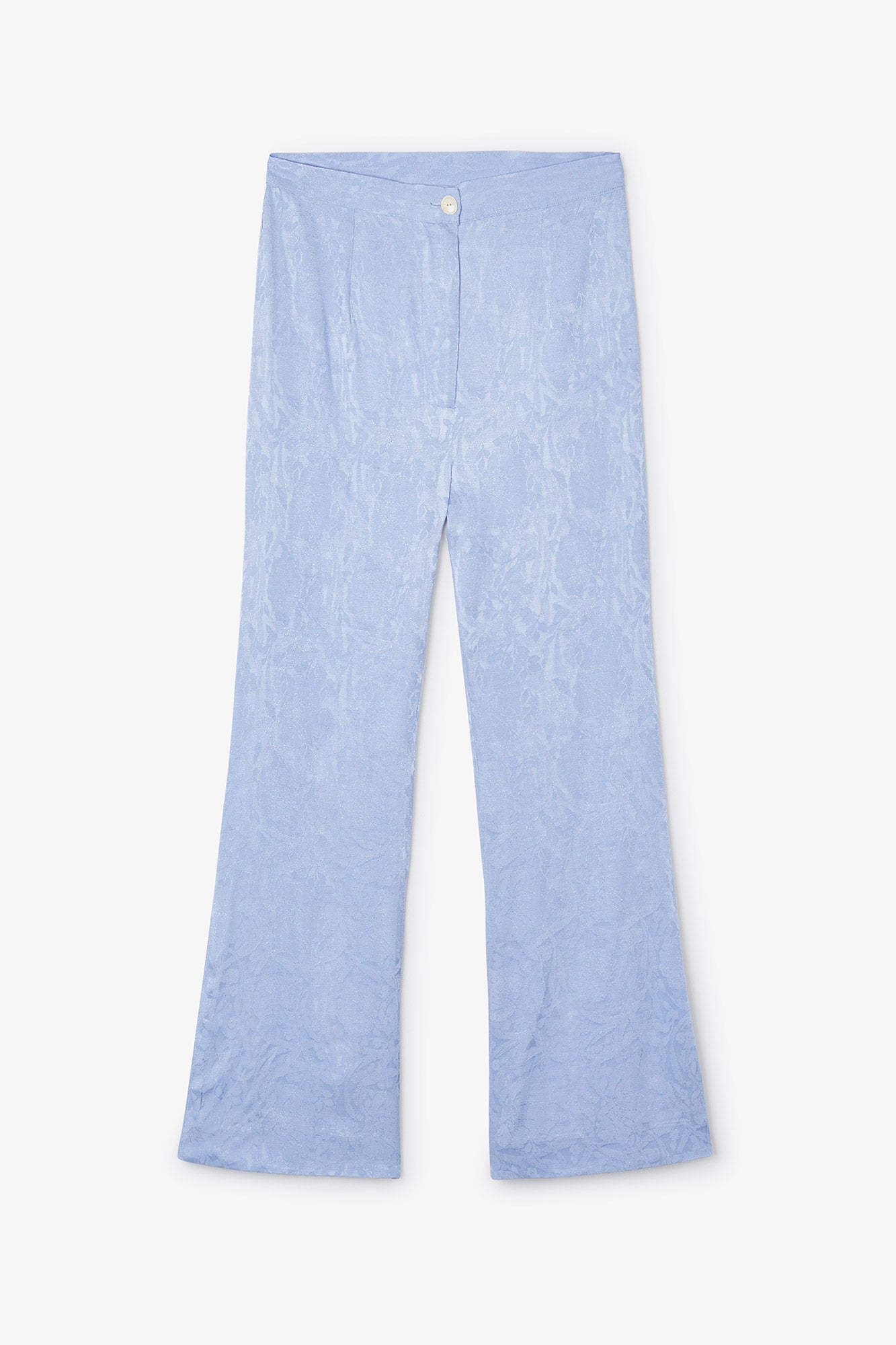 Pantalon Sixties Jacquard Rétro Indigo