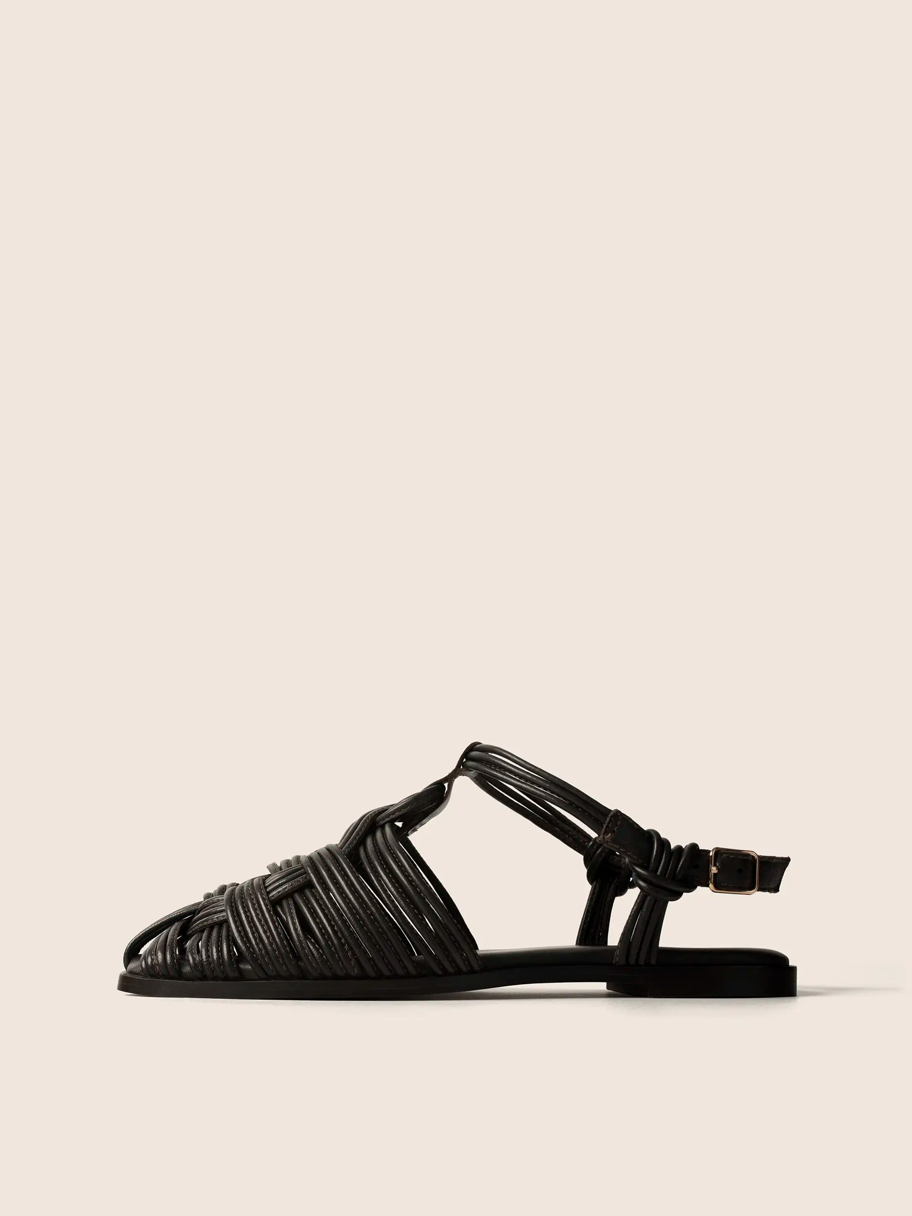 Chaussures Plates Love Like Early June  - Darkbrown