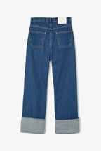 Jean 90'S Sergé Bleu