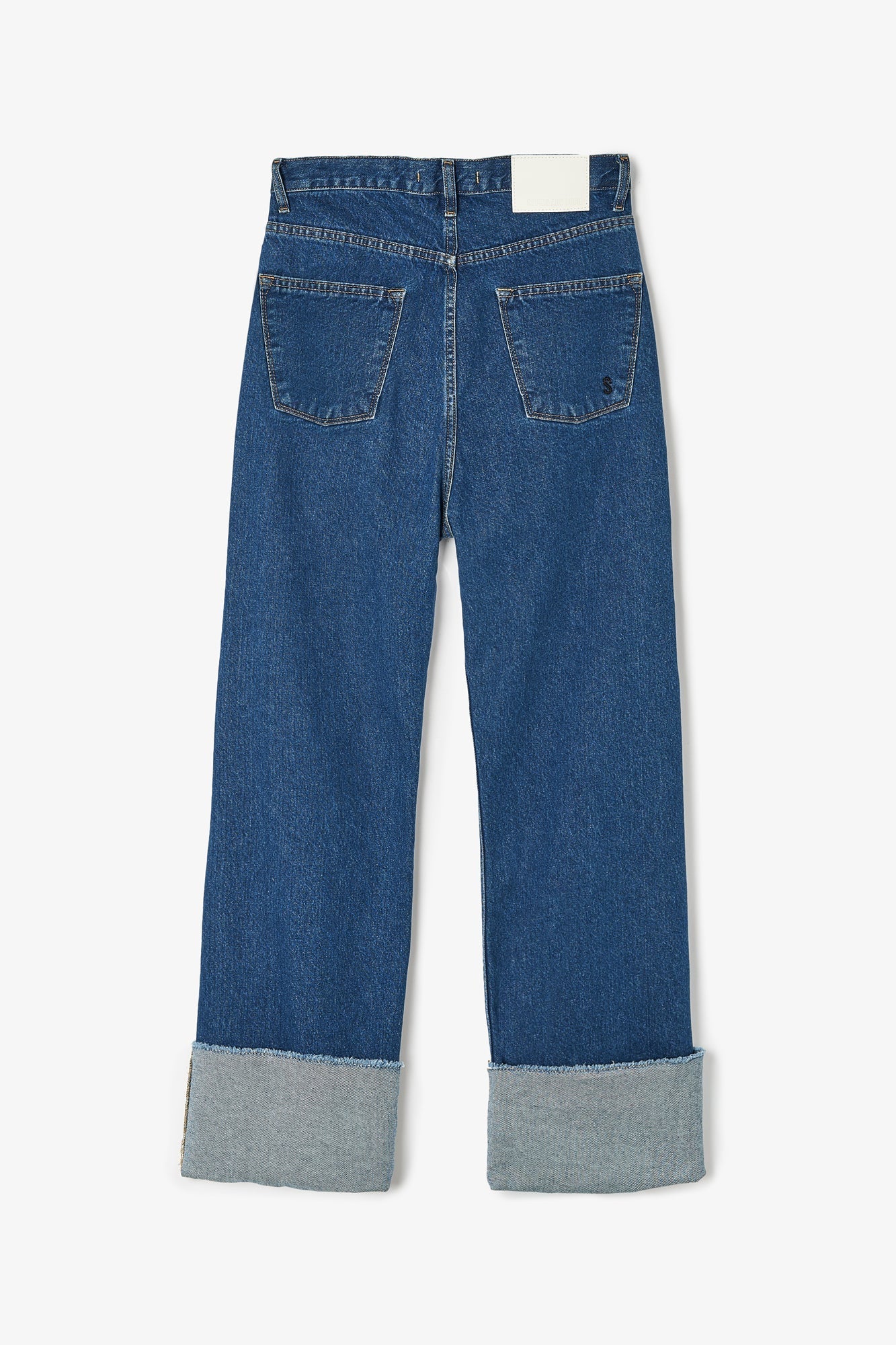 Jean 90'S Sergé Bleu