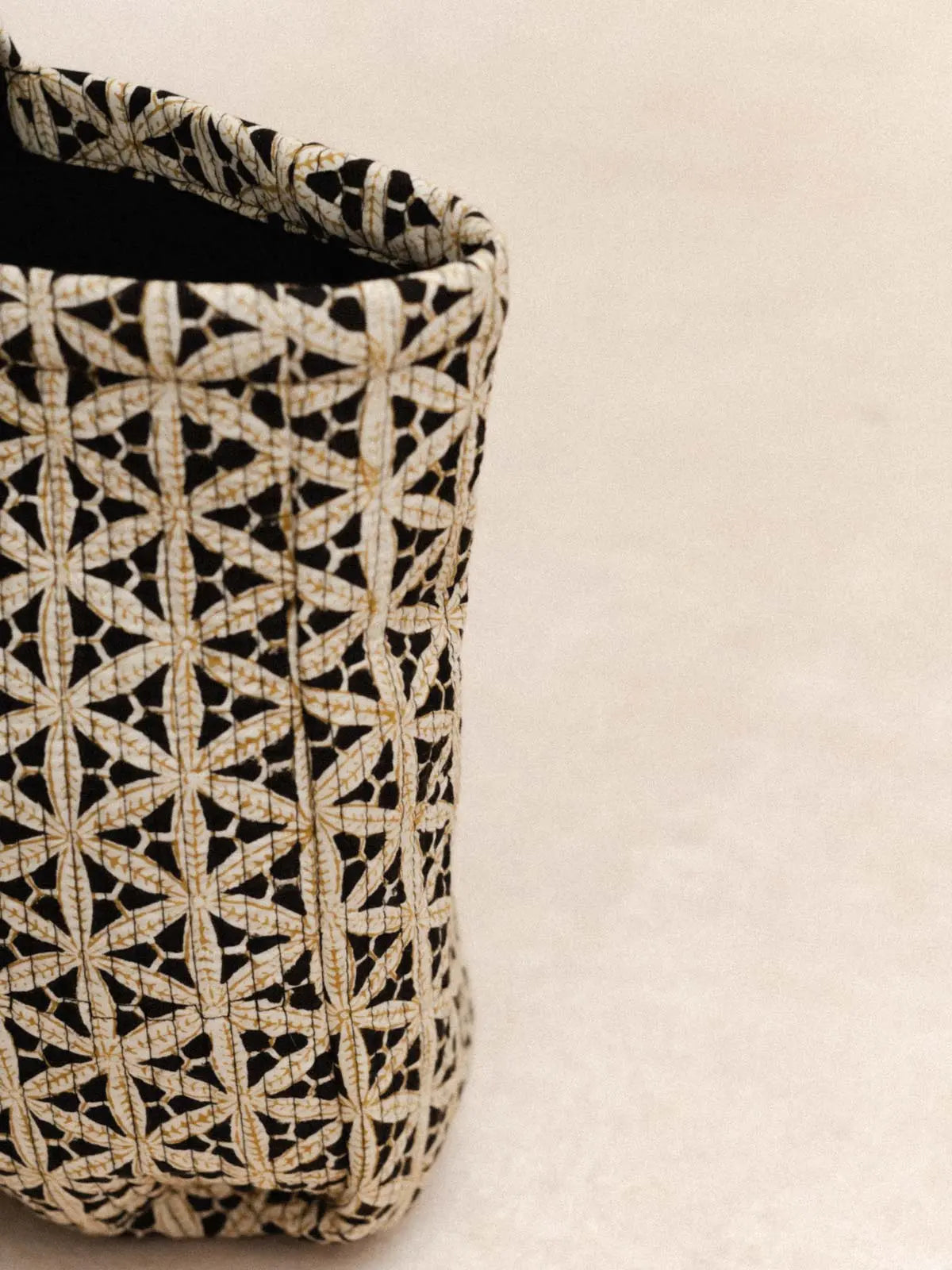 Sac matelassé - Black star - kirane