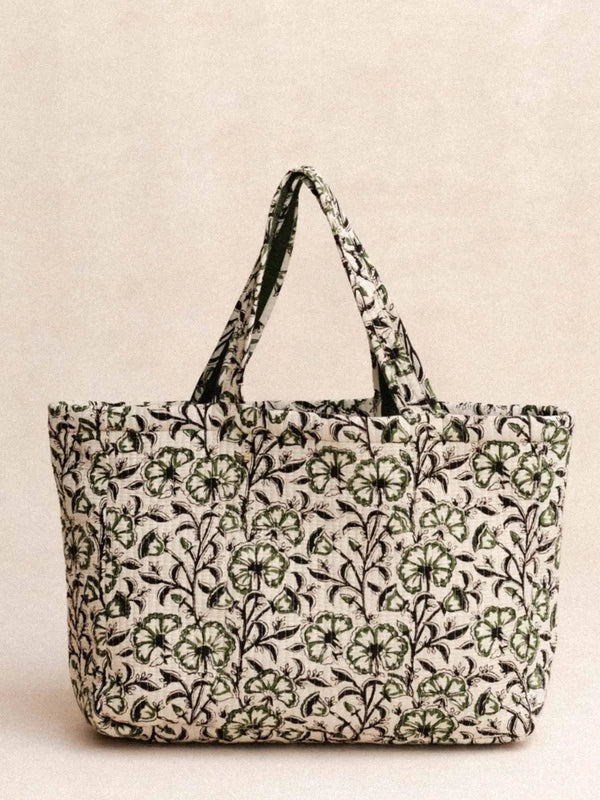 Sac matelassé - Goa green - kirane
