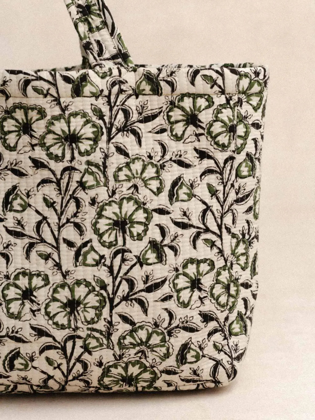 Sac matelassé - Goa green - kirane