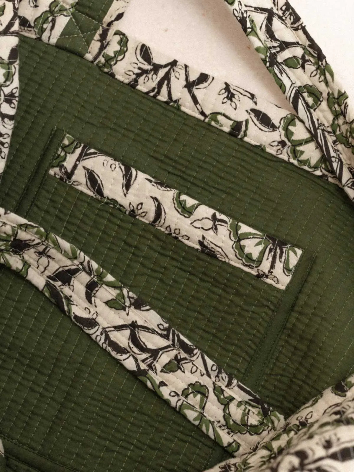 Sac matelassé - Goa green - kirane