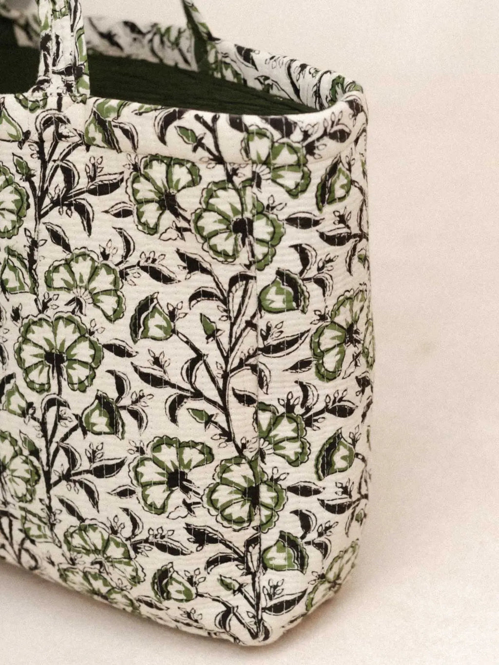 Sac matelassé - Goa green - kirane