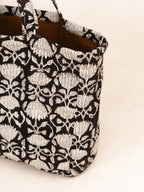 Sac matelassé - Lotus Noir - kirane