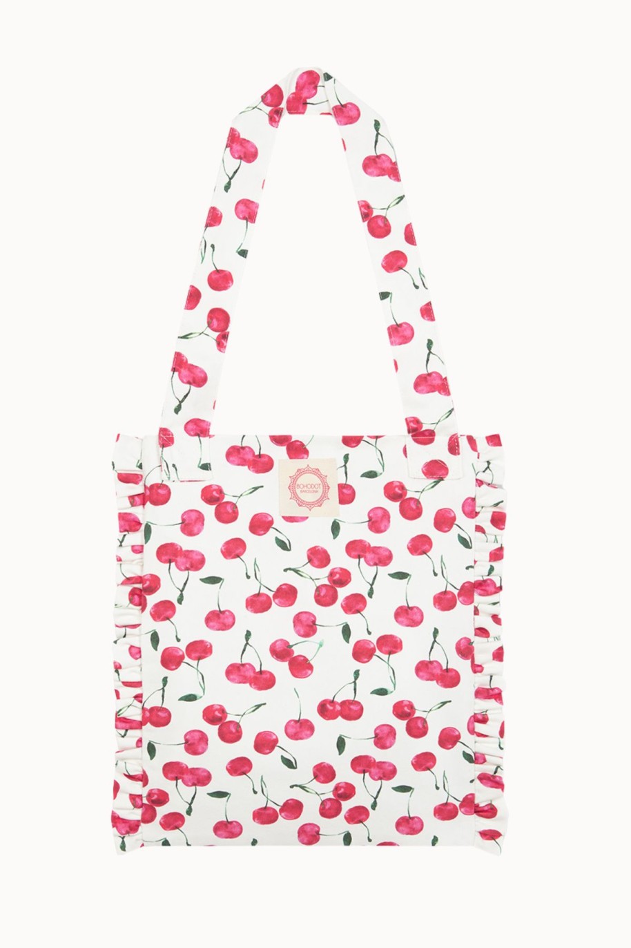 Sac À Volants Picota - Rouge Et Blanc